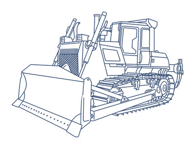 Бульдозеры