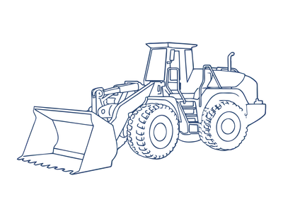 Фронтальные погрузчики